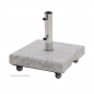 Preview: NEUHEIT Doppler/Derby Fahrgestell VARIO 42x42cm für Granitsockel bis 50kg